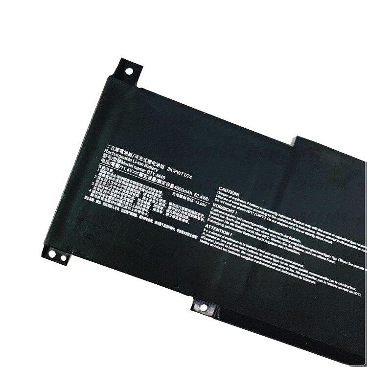 msi prestige 14 battery