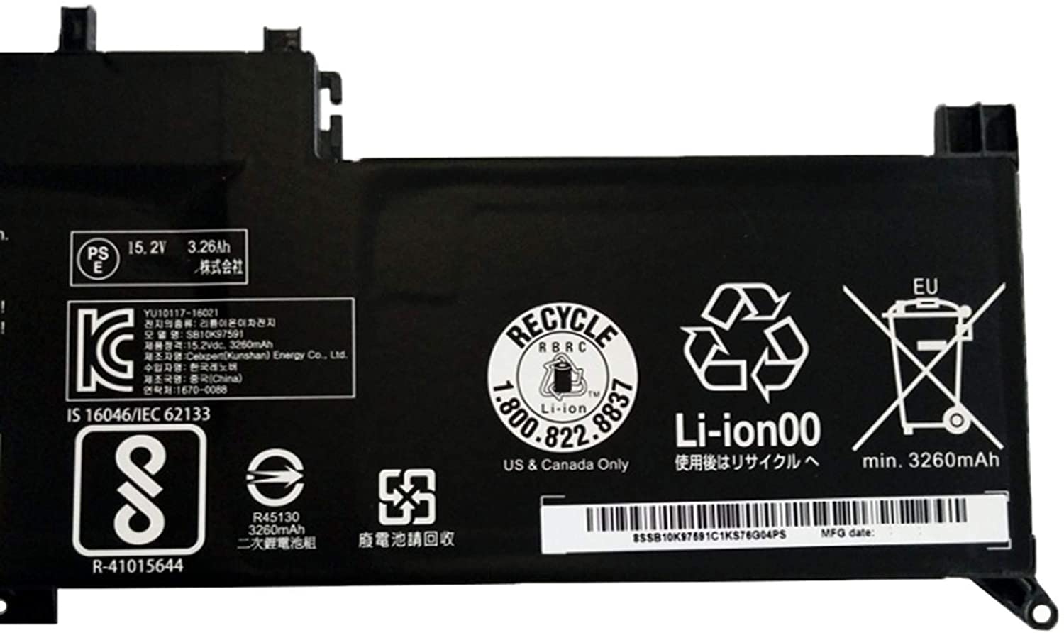 01AV434 Lenovo ThinkPad Yoga 370 X380 Yoga 260 Series SB10K97591