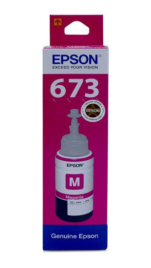 Genuine EPSON Ink For 673 Magenta For l800 l805 l810 l850 l1800